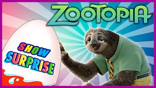 Surprise Show!!! Kinder Surprise - Zootopia. Зверополис - новый мультик Киндер сюрприз!!!