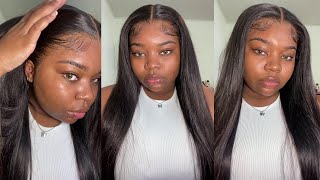 Install This Silky Straight HD Lace Front Wig |PREMIER LACE WIGS