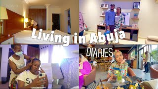 LIFE IN ABUJA| Last days in my apartment,Visiting the Adaches, Brunch datee,etc