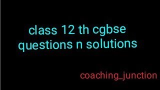 class 12 th maths exam 2021 cgbse questions n solutions set B que.no.(5)