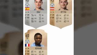 Omfg leaked fifa 18 ratings man city 😱😱