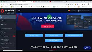 Como Depositar na Moneta Markets Via Pix e Crypto | 50% CASHBACK