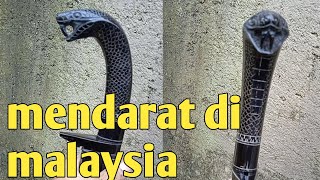 alhamdulilah paket golok kobra kembali mendarat di malaysia