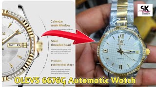 OLEVS 6676G Luxury Automatic Watch - Unboxing -SK Electronics