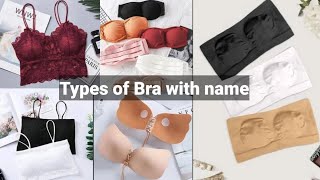 Types of bra with their names/Defferent design bras/@Ezrinziya