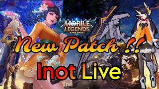 🔴 Live New Patch Mobile Legends !!