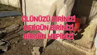 ölünüzü dirinizi hergün birinizi birgün hepinizi........