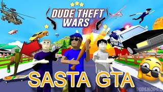 I Played Sasta GTA 5 | Dude Theft Wars | Funny Gameplay 🤣🤣