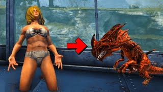 【ARK】人間の腹を破って産まれてくる恐竜『リーパーキング』を仲間にせよ！ アーク ジェネシス２【ゆっくり実況】