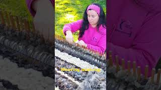 #weaving #rug #homemade #handmade #ytshorts #youtubeshorts #art #craft #creative #diy #farming #farm