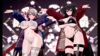 レースクイーン大鳳・白龍で「再会の誓い」【IJN Taihou･Hakuryu/MMD/アズールレーン/AzurLane/KKVMD】