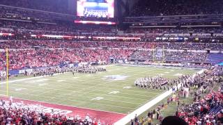 B1G Big Ten 10 championship pregame marching bands MSU OSU