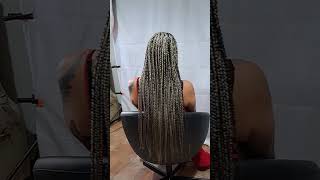 trenzas africanas con mechas 🥰🥰 #fabiolatrenzas