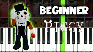 Piggy Roblox - Felix Theme - VERY EASY Piano tutorial