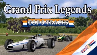 Grand Prix Legends - Top 5 Tracks South Africa