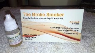 eJuice Review - Glazed Doughnut by The Broke Smoker.