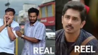 Indian 2  trolled 😅 Reels Vs Real | Indian 2 paavanagal #parithabangal #indian2