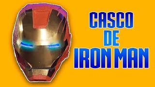 CASCO de IRON MAN CASERO con CARTÓN | MANUALIDADES RECICLAJE | DIY Te Digo Cómo