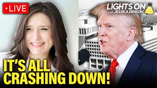 LIVE: Trump in TOTAL FREE FALL after MENTAL BREAK on Live TV | Lights On with Jessica Denson