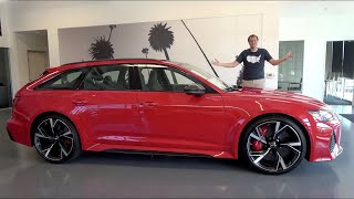 Audi RS6 Avant 2021 года - это самый крутой быстрый универсал за $130 000