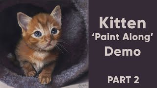 Kitten 'Paint Along' Demo PART 2 - Unison Animal Set