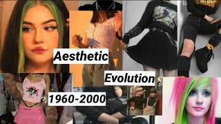 Aesthetics Evolution through the years (1960-2000) | aesthetics and styles