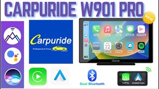 ✅ Carpuride W901 Pro, Apple carplay ,android auto , dual bluetooth