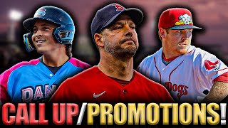 Red Sox PROMOTE WILDLY UNDERRATED Prospects!! And CALL UP Veteran Starter!!