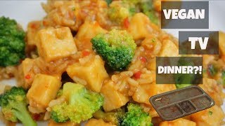 VEGAN TV DINNER?! | Try A BOMB Sweet Earth Vegan Frozen Meal With Me | Pretty Brown Vegan