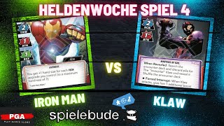 Marvel Champions Heldenwoche Spiel 4 Iron Man vs Klaw Lets Play/Game Play