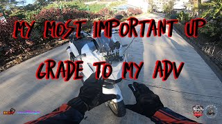 HONDA ADV 2021 UPGRADE / MOST IMPORTANT UPGRADE TO ALL NEW MOTOR BIKE