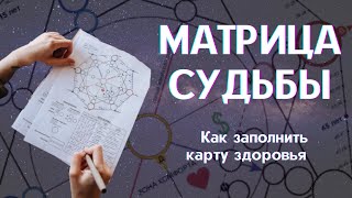 Расчет карты здоровья - Матрица судьбы - бесплатный марафон [обучение]