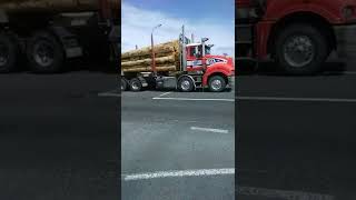 Mack logging truck