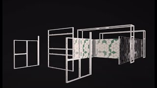 EZ Fabric Wall™ II - Modular Tension Fabric Wall System by Moss