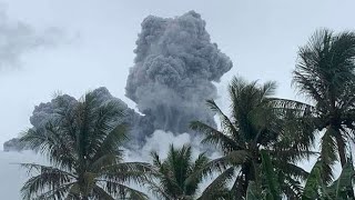 🌋BULUSAN VOLCANO ERUPTS 🇵🇭 Towns covered in ash in Luzon, The Philippines June 5 2022