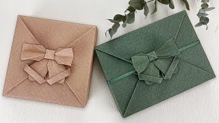 Gift Wrapping｜聖誕禮物包裝創意+聖誕摺紙教學（선물포장）