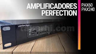 PERFECTION PAX-240 🇵🇪 AMPLIFICADOR MEZCLADOR PARA PARLANTES AMBIENTALES. PAX60, PAX240.VENTA EN PERÚ