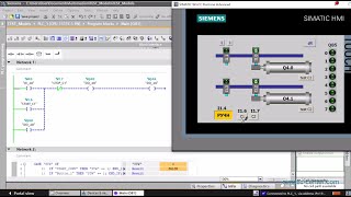 SIMATIC PLCSIM V18. SIMATIC Comfort Panel. Simulation of control  objects