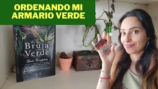 Ordenando mi armario verde | medicina herbal | magia y rituales