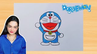 How to draw Doraemon easy | Doraemon drawing  easy