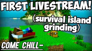 My First Livestream EVER!!! (Survival Island)