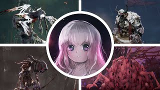 ENDER LILIES: Quietus of the Knights - All Bosses + Ending [EA]