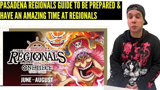 TIPS & GUIDE ON HOW TO BE PREPARED 4 ONE PIECE TCG PASADENA REGIONALS 8/10-11th/24