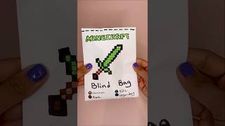 Minecraft Blind Bag! #blindbag #asmr #papercrafts #squishy #craft #minecraft #asmrunboxing