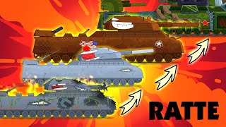 Top 10 Ratte episodes - Cartoons about tanks