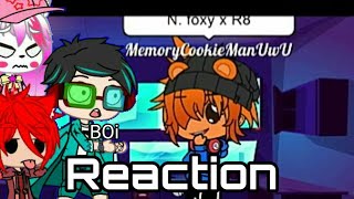 Reacting to my Oc meets E hammer//Gacha Club//GCRV