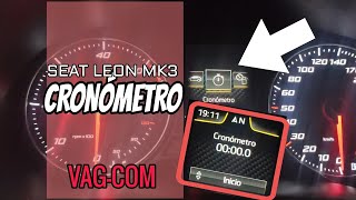 ⏱️PONER CRONOMETRO en PANTALLA DEL VELOCÍMETRO  FIS ( Front Information System)SEAT LEÓN MK3