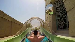 The Plunge Water Slide at Atlantis the Palm Dubai