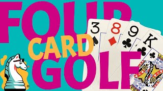 How to Play Four Card Golf | don't forget your cards in this layout building game