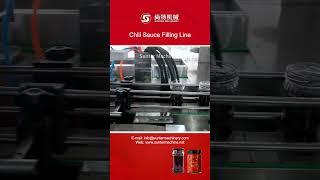 Chili Sauce Filling Production Line, Pepper Sauce Filling Machine, Chili Sauce Processing Equipment